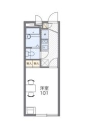 レオパレスノースビレッジの物件間取画像